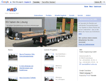 Tablet Screenshot of hrd-online.de